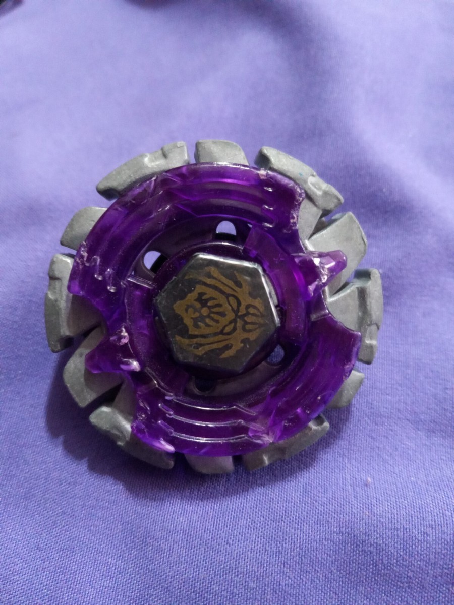 Beyblade METAL FUSION TOMY PURPLE DARK GRAY BATTLE TOY