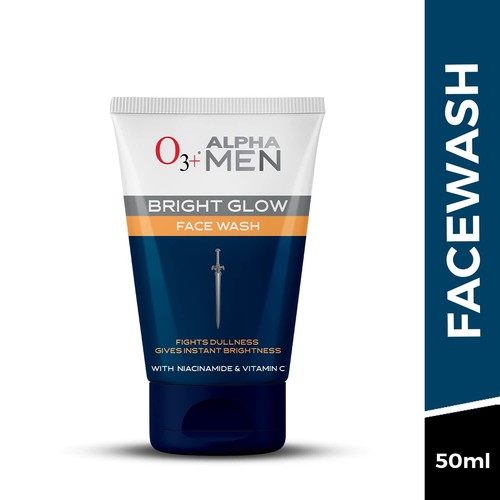 O3+ ALPHA MEN Bright Glow Face Wash 50gm - Picture 2 of 7