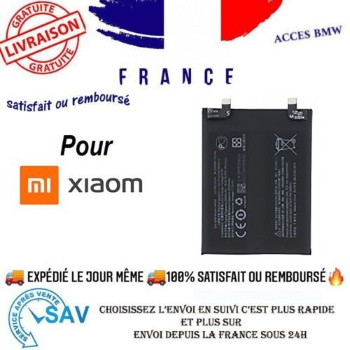ORIGINAL BATTERIE BATTERY POUR XIAOMI 11T PRO 5G BM58 460200008M1G