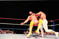 Randy Savage vs. Ricky Steamboat WrestleMania III Photocard 1999 Titan Sports MI