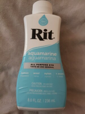 Rit 42240 Liquid Dye - Aquamarine, 8oz