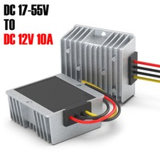 GOLF CART DC/DC Converter 17-55V Step Down to 12V 10A Voltage Regulator Reducer