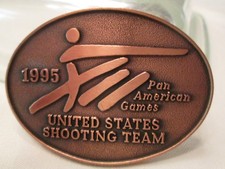 1995 United States Shooting Team Pan American Games, Metal Belt Buckle