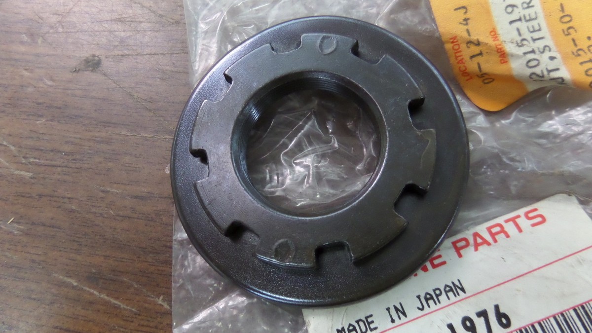 NOS Kawasaki Steering Stem 28mm Nut 1995 - 1996 ZX1100 92015-1976