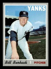 1970 Topps Baseball #167 Bill Burbach EX/MT *d6