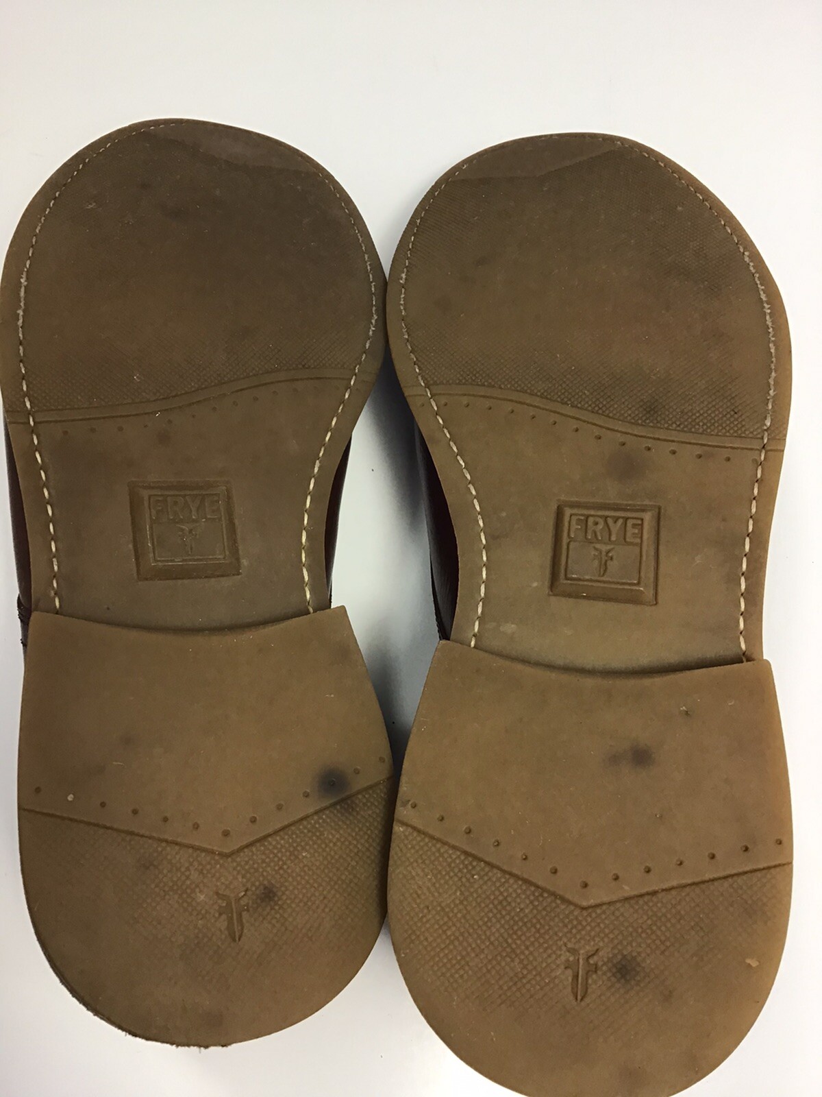 FRYE Men's Oxford Shoes Brown Leather Made in Mexico.… Gem