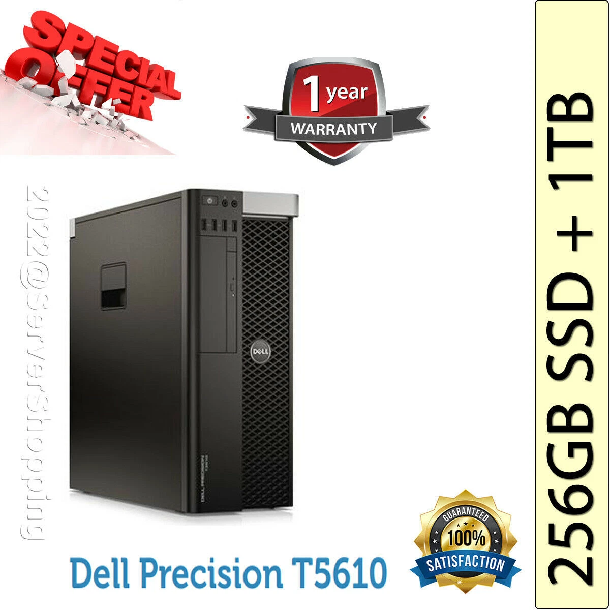 Dell Precision T5610 HDD + SSD PC Desktops & All-In-One Computers