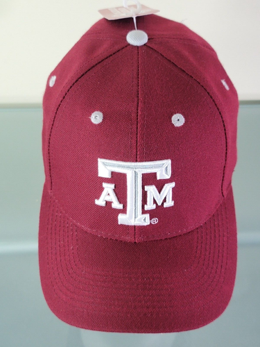 ATM TEXAS A&M AGGIES NCAA Fußball Lizenz Collegiate Burgund Mütze Einheitsgröße - Bild 2 von 6