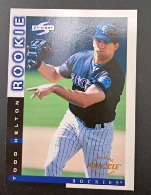 Todd Helton 1997 Score Pinnacle RC #251