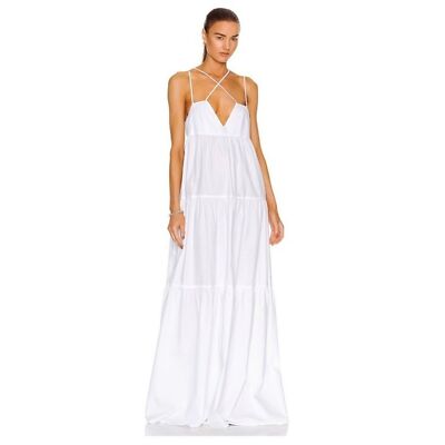matthew bruch linen dress Vest Mini Dress