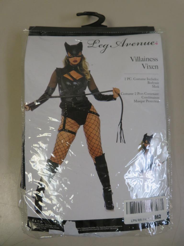 Leg Avenue Villainess Vixen Halloween Costume Catwoman Superhero