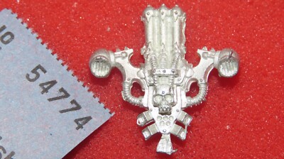Lucius the Eternal Emperor's Children Chaos Space Marines Rucksack Bit Metal Neu