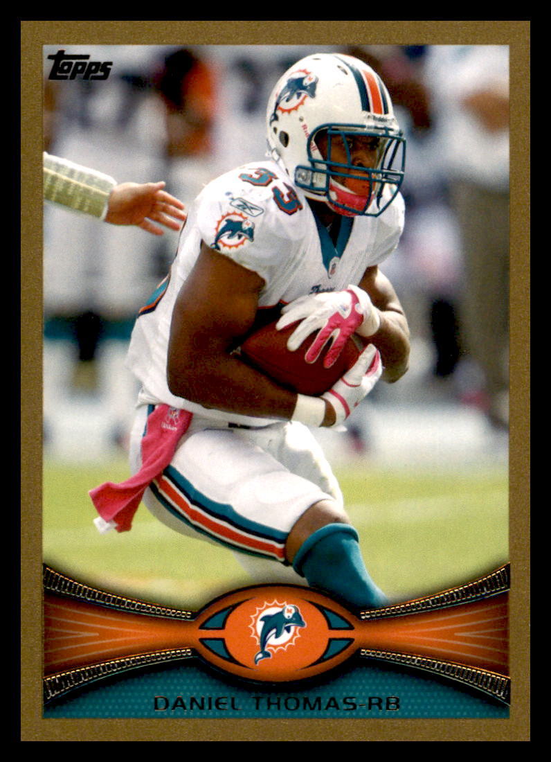 2012 Topps #59 Daniel Thomas Gold #/2012