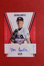 2019 Panini USA Baseball Stars & Stripes /299 Joshua Hartle #15U-JH Auto