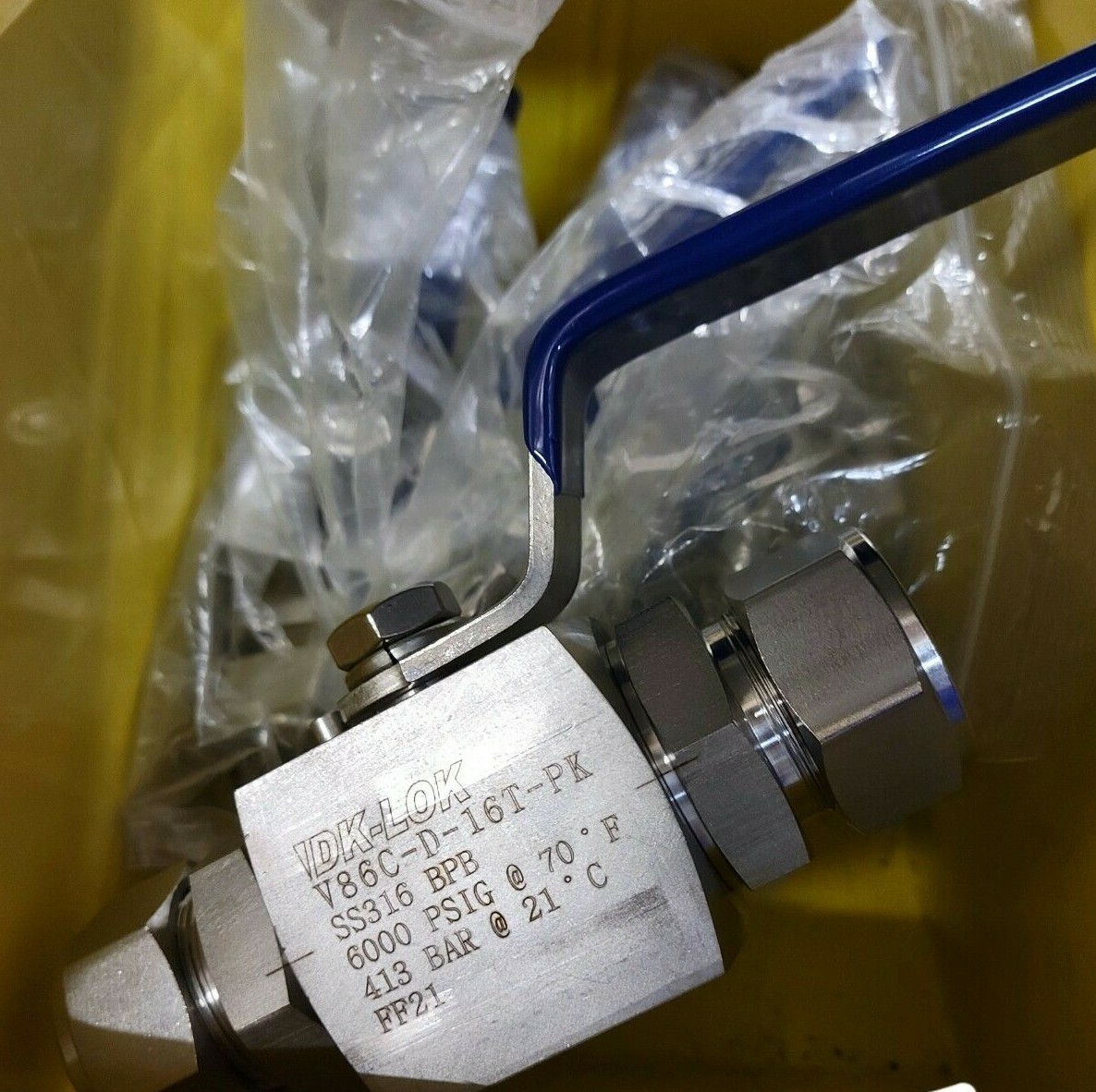 1" High Pressure Two Way Ball Valve