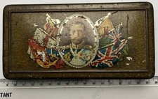 1911 King George V Rowntree & Co Tin which doubled up as a Cigarette Tin!!
