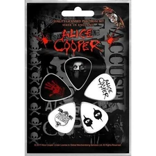 Alice Cooper Guitar Picks -  Alice Cooper Guitar Pick Set of 5 - New