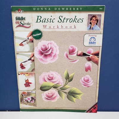PLAID One Stroke BASIC STROKES Donna Dewberry FOLK ART Painting Projects #9880 | eBay