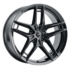 17x8 Platinum 464bk Lotus Gloss Black Wheels 5x120 35mm Set Of 4