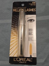 1 L'Oreal Paris Voluminous Million Lashes Washable Mascara Black Brown 655 NEW