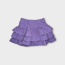 Hanna Andersson Purple Ruffle Tiered Skirt