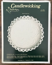 Sand Dollar - Candlewicking Sachet Pillow Kit - Needle Magic #306 - Lace