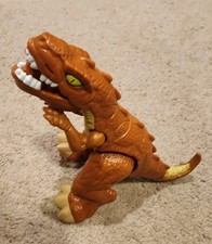 Jurassic World Imaginext Thrashin' Action T. Rex Dinosaur Toy Figure Fisher 10"