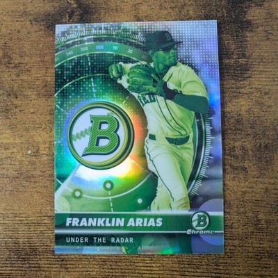 2026 Bowman Chrome Franklin Arias #UR-5 Under the Radar Insert Red Sox