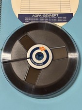 Tonbandspulen 18cm Magnetband AGFA im Schuber
