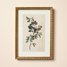 10  x14  Berry Branch Framed Wall Art - Hearth  Hand  with Magnolia