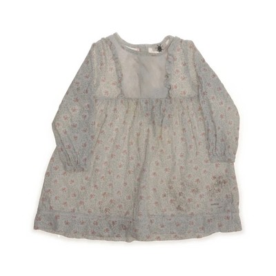 Newbie by KappAhl, Kleid, Größe: 86, Weiß/Mehrfarbig, Baumwolle, Blumen #tTi