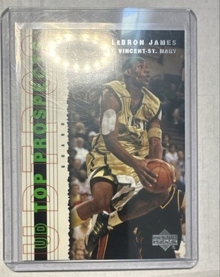 2003-04 Upper Deck UD Top Prospects - LeBron James #3 (RC) | eBay