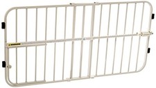 Carlson 24-38" Lil Tuffy Expandable Metal Dog Gate for Doorways, Indoor Pet G...
