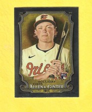 2024 Allen & Ginter Jackson Holliday Chrome + 2022 Bowman Chrome Colton Cowser 
