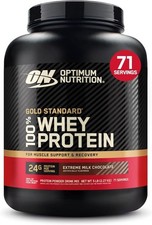 Optimum Nutrition Gold Standard 100% Whey Protein, Extreme Milk Chocolate, 5LB 14.00 per gallon
