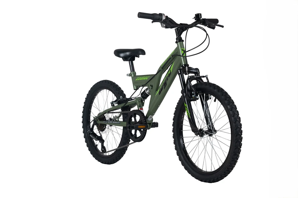 VTT Enfant Tout Suspendu 24'' Zodiac 18 Vit. V-Brakes TC 38 cm KS Cycling M315K - Photo 4/4