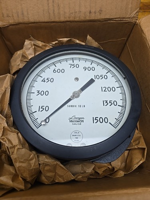 #ad LONERGAN MAXIMON 1500 PSI SIZE 7 3 4 PRESSURE GAUGE $59.99