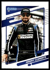 Jeremy Clements 2022 Donruss #123 NASCAR READ FREE SHIPPING AutographDen
