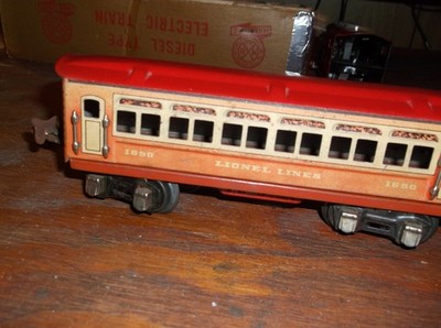 lionel toy trains vintage passenger cars 3 built 1933