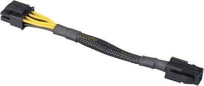 Akasa 4-Pin ATX12V zu 8-Pin EPS12V Adapter - 15 cm