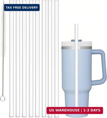Replacement Straws for TAL 40OZ Stainless Steel Tumbler with A Cleaning Brush, P
