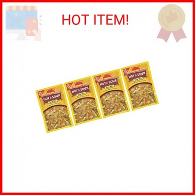 Sunbird Hot & Sour Soup Mix Packets - Asian Soup Recipe - 1.34 Ounce Each Packet