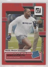 2022 Panini Donruss Rated Rookie Press Proof Red Arnold Ebiketie #366 2l4