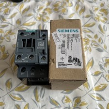Siemens contactor 3RT2025-1AC20 24v coil 400v 7.5kw