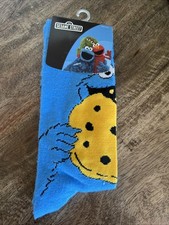 NEW SESAME STREET  CREW SOCKS  SOCK SIZE 10-13  CHOOSE 1 or ALL  1 SHIP