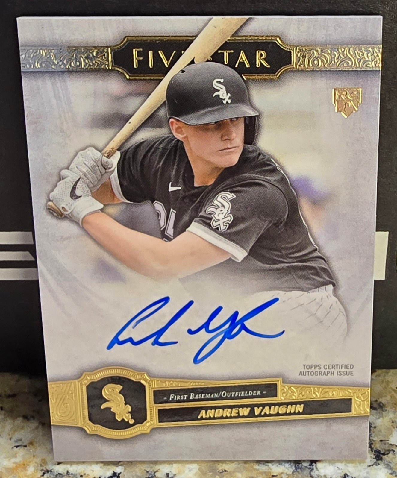 Topps Five Star 2021 Andrew Vaughn Chicago White Sox Auto RC #FSA-AV