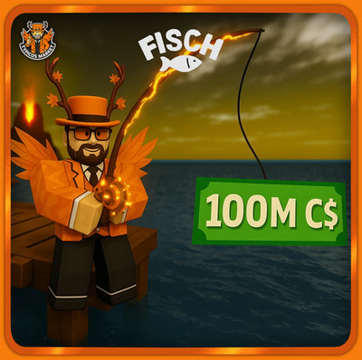 [FISCH] - 100M C$ FISCH [IN-GAME CURRENCY VIA TRADE]