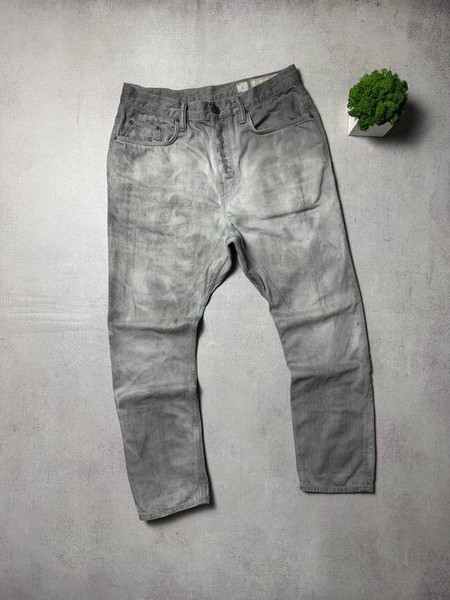 Men AllSaints Jeans Grey Denim 30