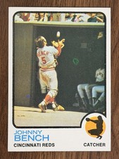 1973 Topps - Johnny Bench #380 Reds HOF Catcher EX/NM