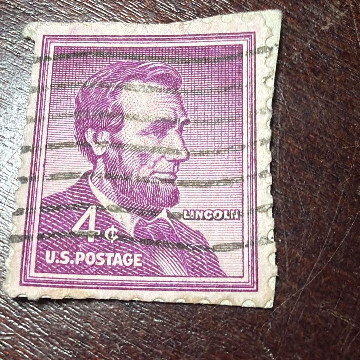 米国ビンテージ使用済切手　4￠リンカーン 4 Cent Lincoln Stamp In Used Us Stamps (1901-Now) for sale | eBay